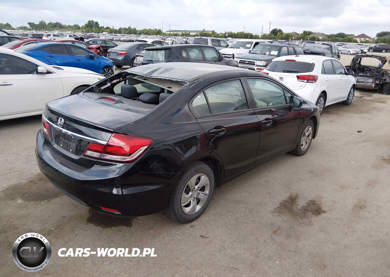 2015 Honda Civic Lx VIN:19XFB2F5XFE059947 - 4