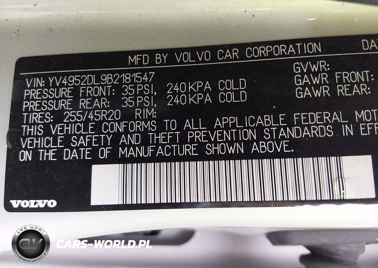 2011 Volvo Xc60 3.2 VIN:YV4952DL9B2181547 - 9