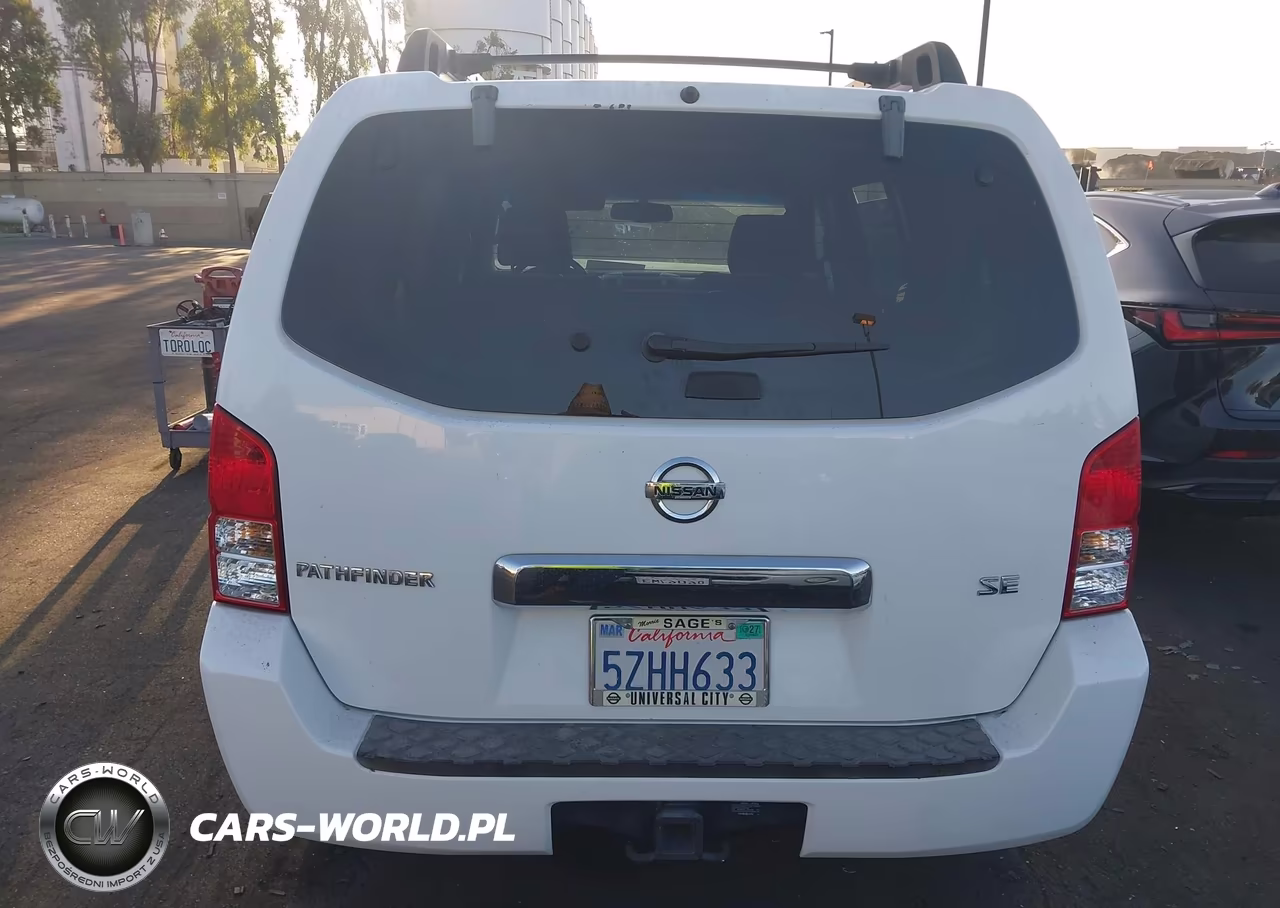 2007 Nissan Pathfinder Se VIN:5N1AR18U87C637987 - 12