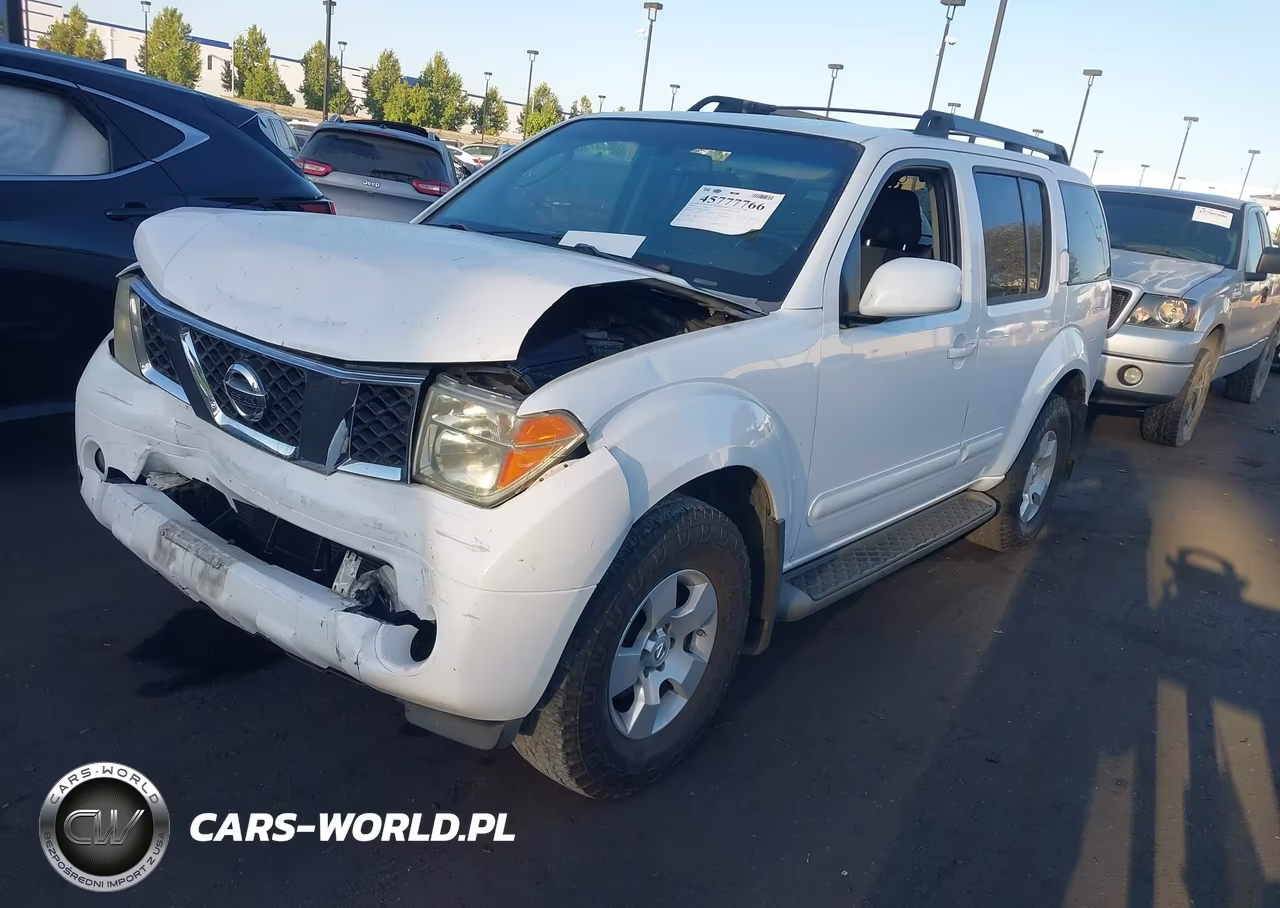 2007 Nissan Pathfinder Se VIN:5N1AR18U87C637987 - 2