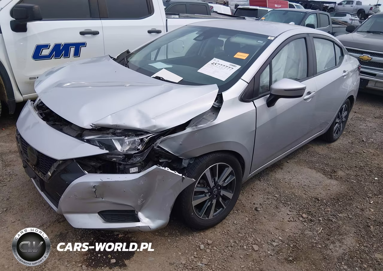 2021 Nissan Versa Sv Xtronic Cvt VIN:3N1CN8EV2ML815300 - 2