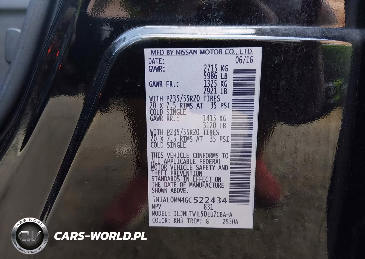 2016 Infiniti Qx60 VIN:5N1AL0MM4GC522434 - 9