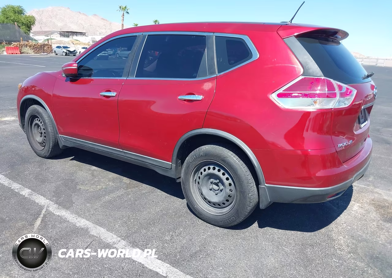 2015 Nissan Rogue S VIN:KNMAT2MT3FP559327 - 3