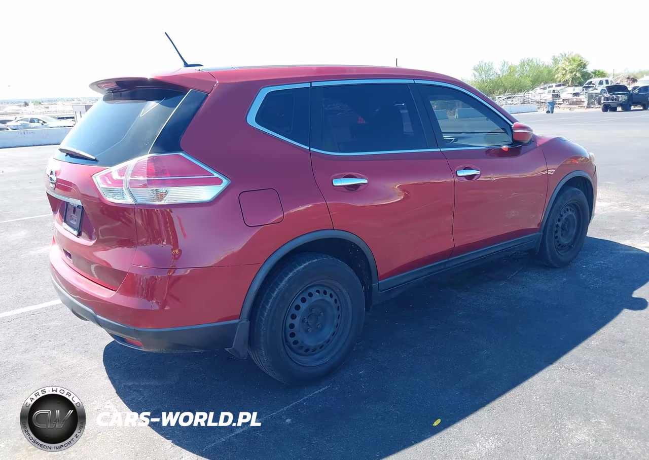 2015 Nissan Rogue S VIN:KNMAT2MT3FP559327 - 4