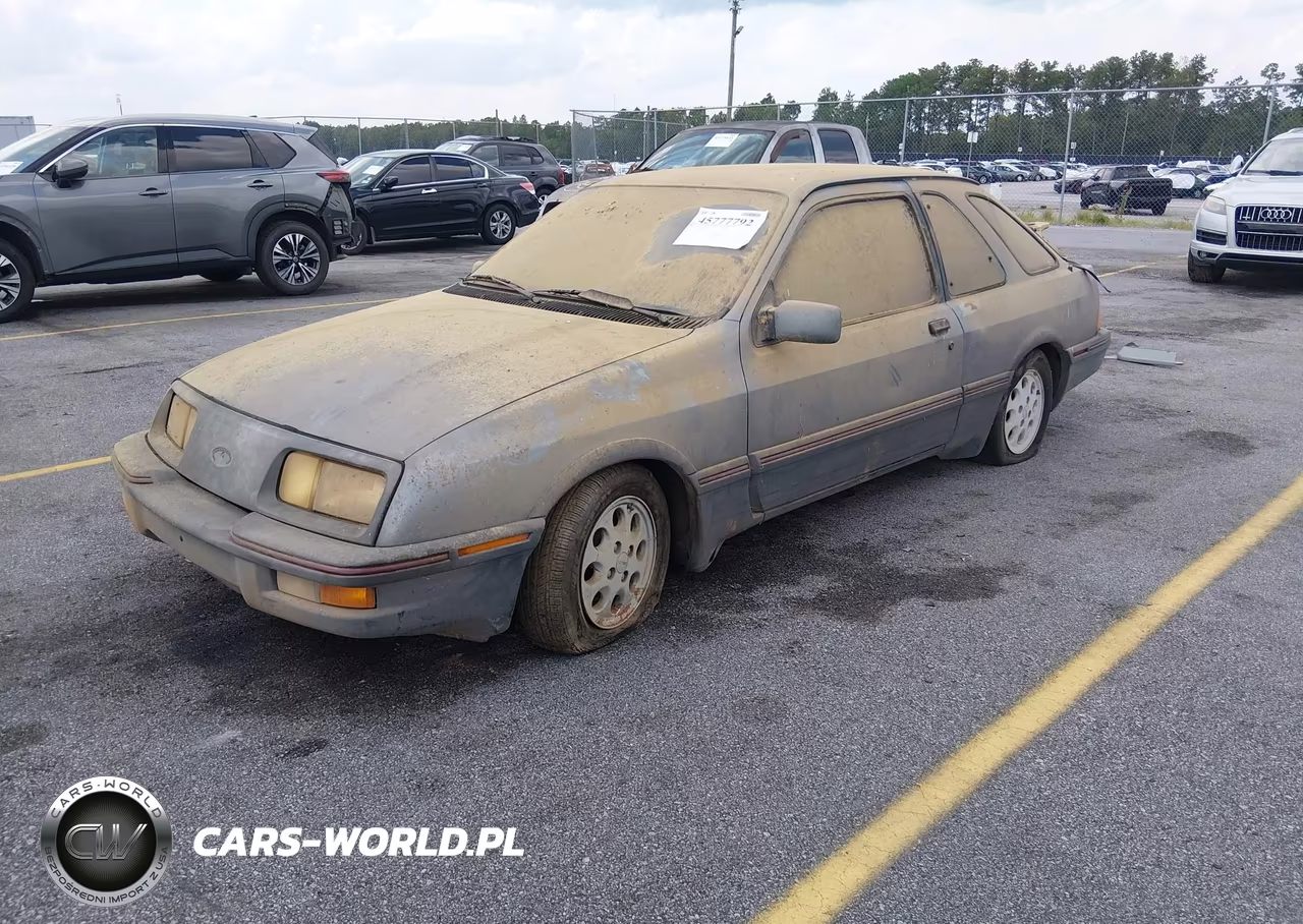 1985 Merkur Xr4Ti VIN:WF1BP80W3FM630032 - 2