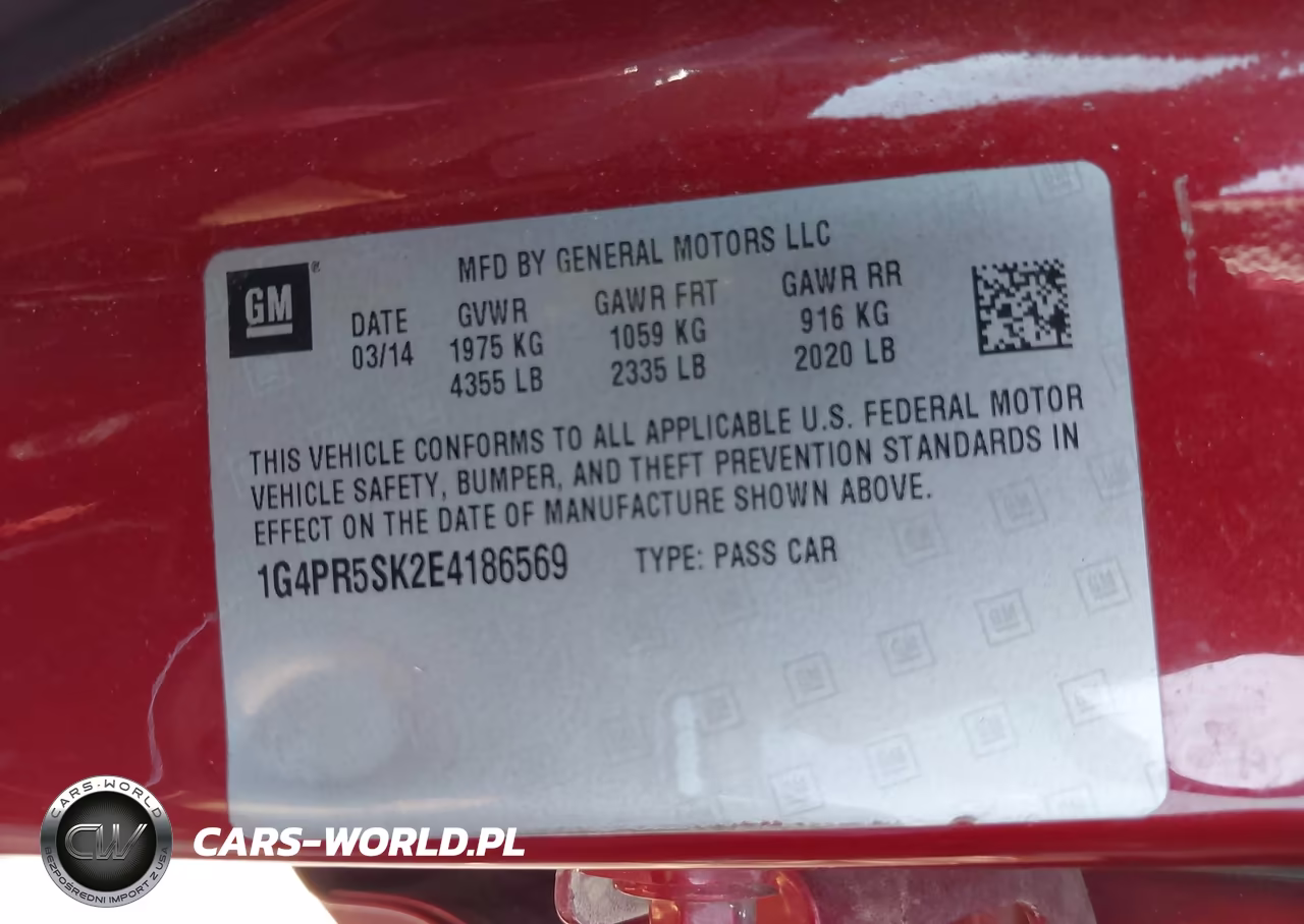 2014 Buick Verano Convenience Group VIN:1G4PR5SK2E4186569 - 9