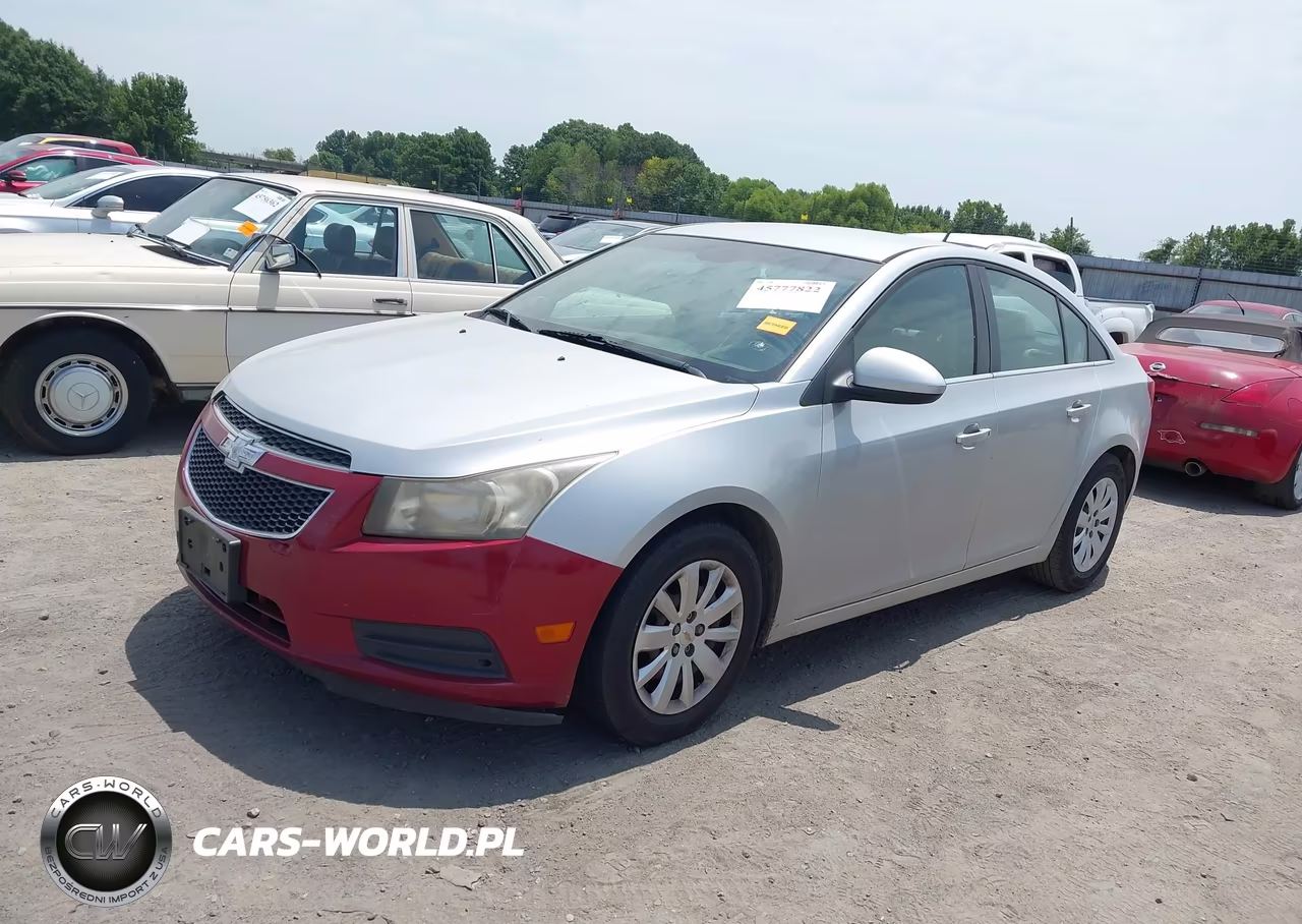 2011 Chevrolet Cruze 1Lt VIN:1G1PF5S9XB7209495 - 2