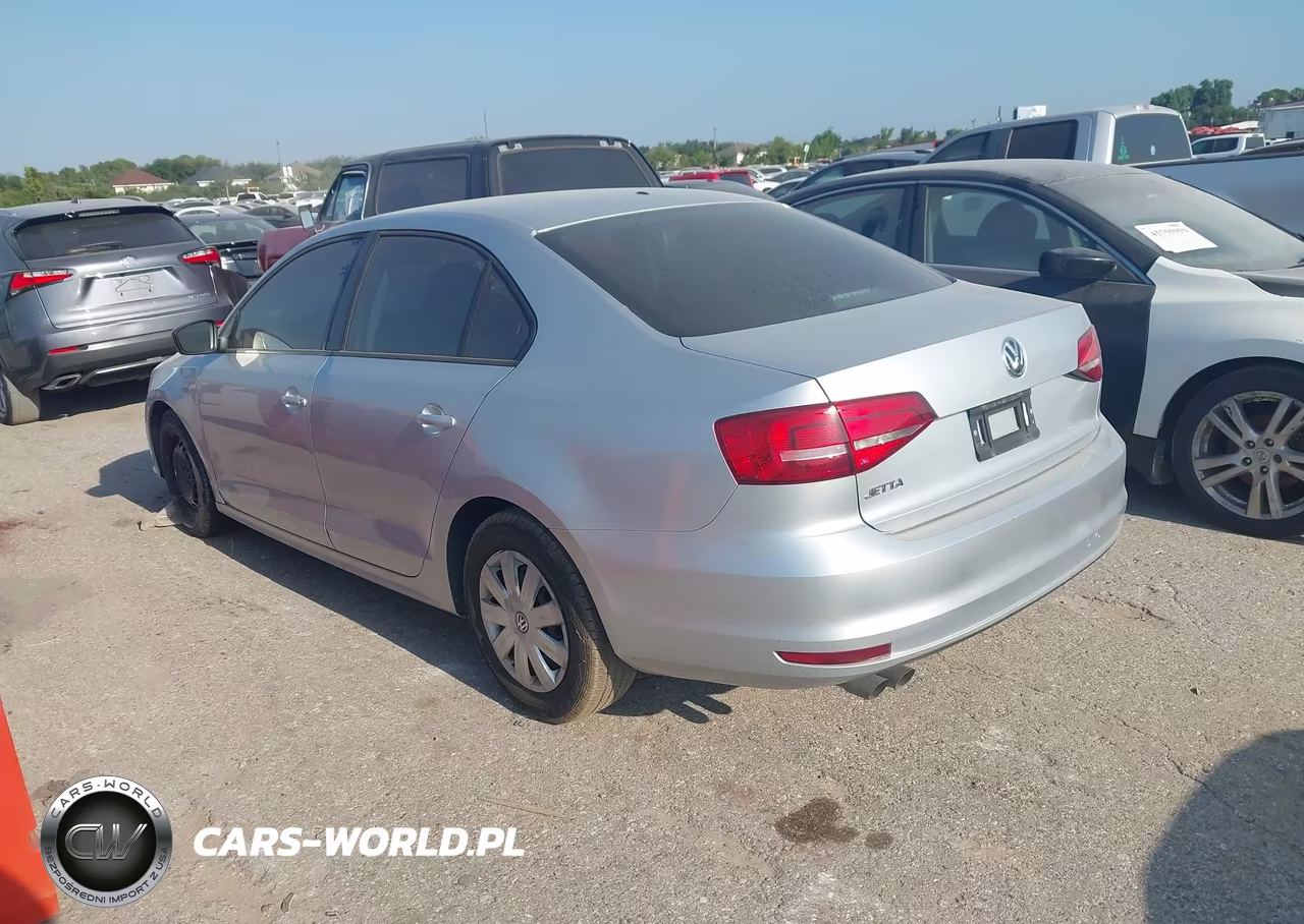 2015 Volkswagen Jetta 2.0L S VIN:3VW2K7AJ9FM357702 - 3