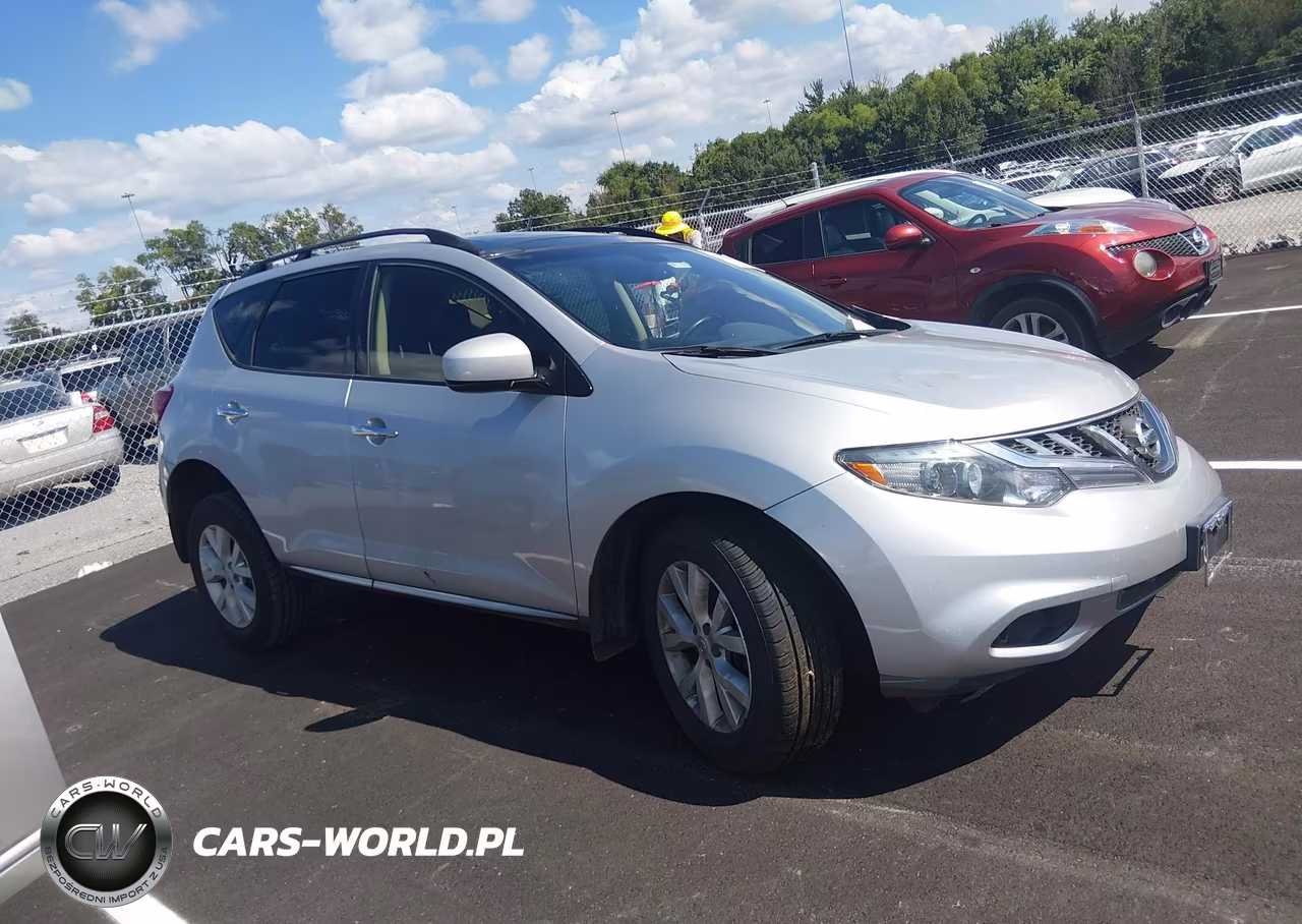 2014 Nissan Murano Sl VIN:JN8AZ1MW4EW501187 - 14