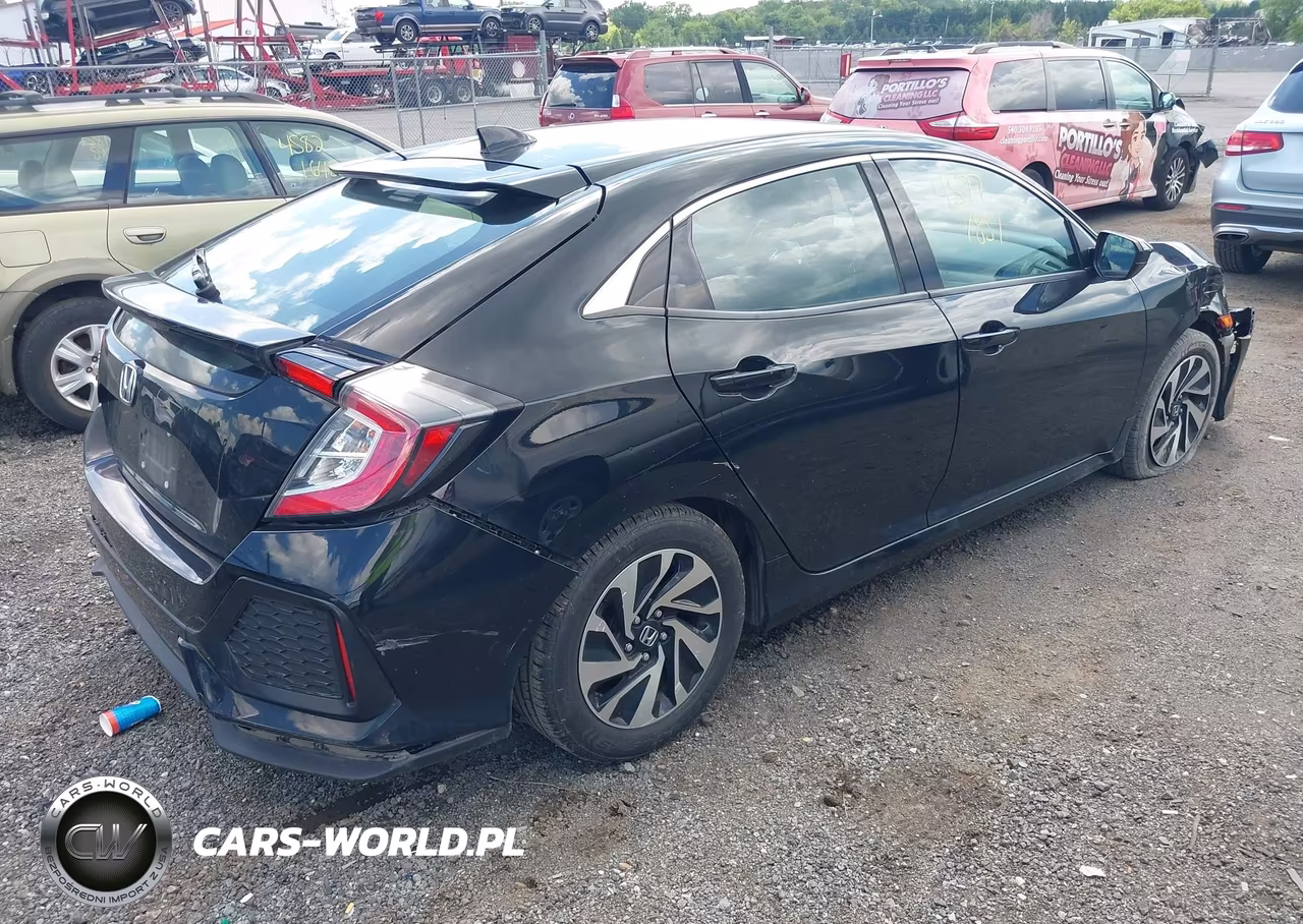2017 Honda Civic Lx VIN:SHHFK7H20HU223993 - 4
