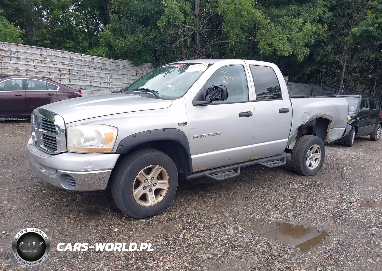 2006 Dodge Ram 1500 Slt VIN:1D7HA182X6S609885 - 2