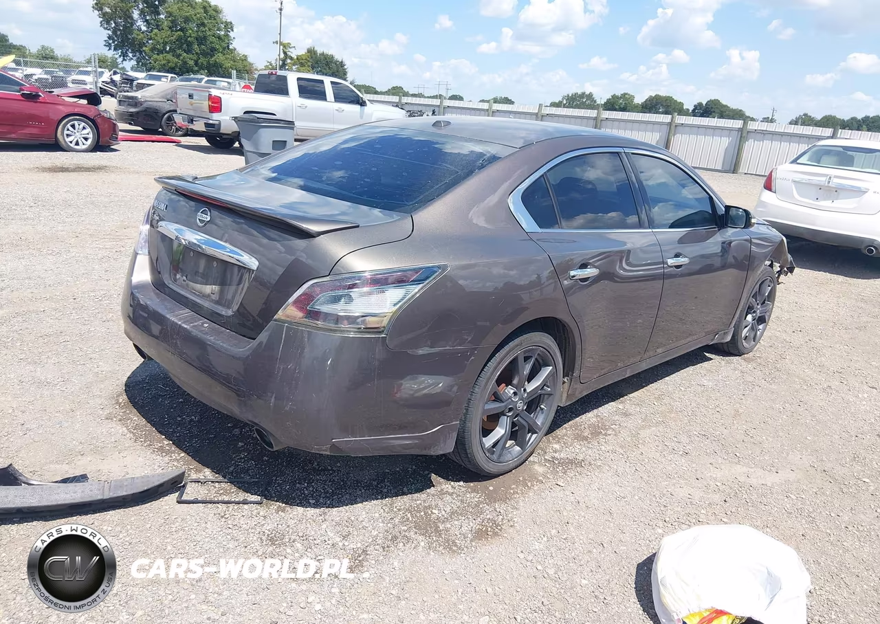 2014 Nissan Maxima 3.5 Sv VIN:1N4AA5AP8EC434074 - 4