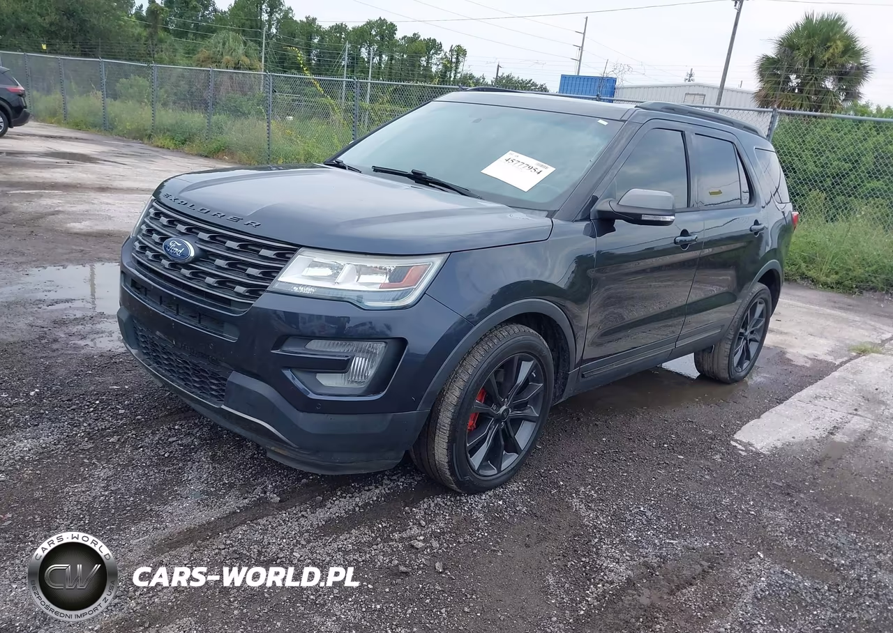 2017 Ford Explorer Xlt VIN:1FM5K8D82HGA83606 - 2