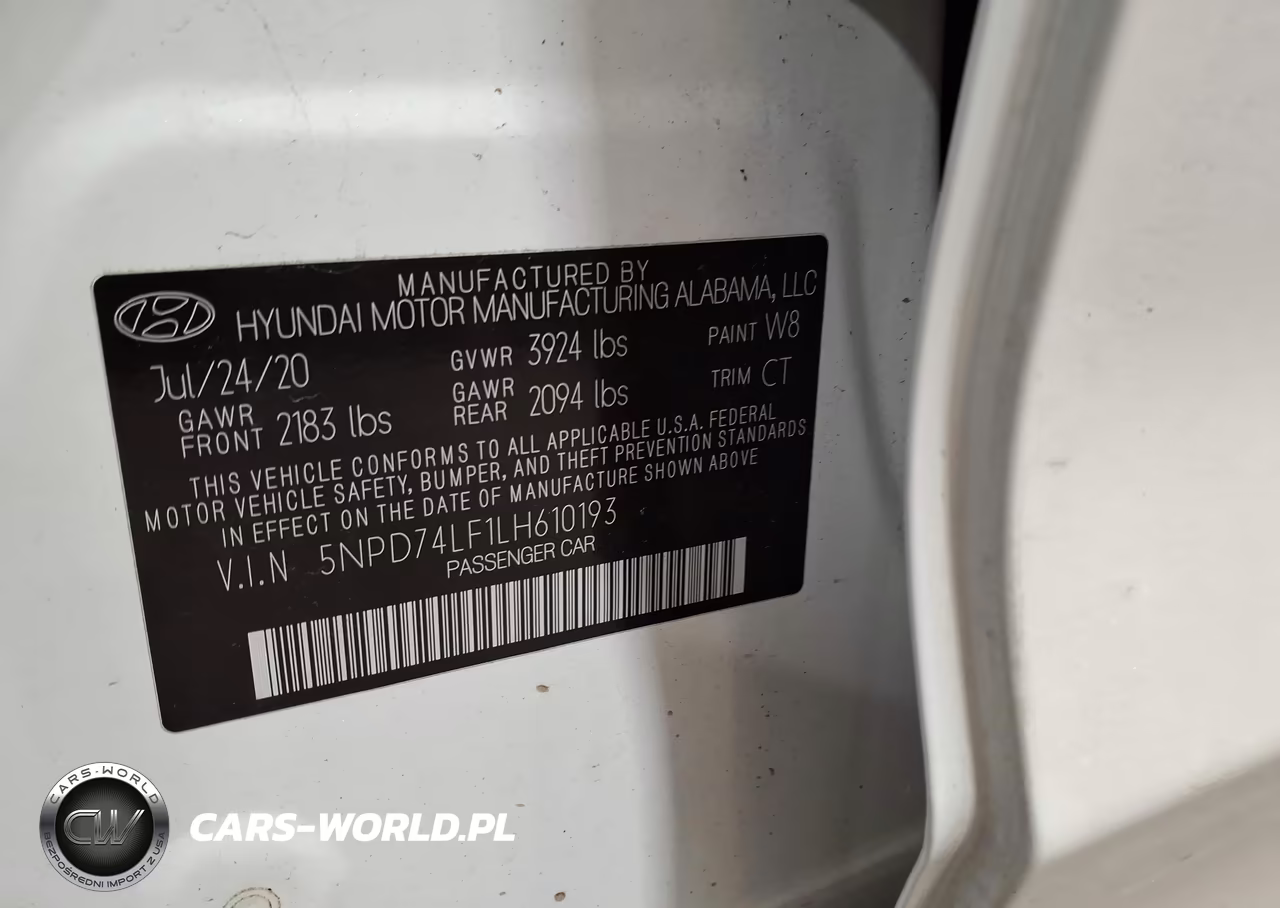2020 Hyundai Elantra Se VIN:5NPD74LF1LH610193 - 9