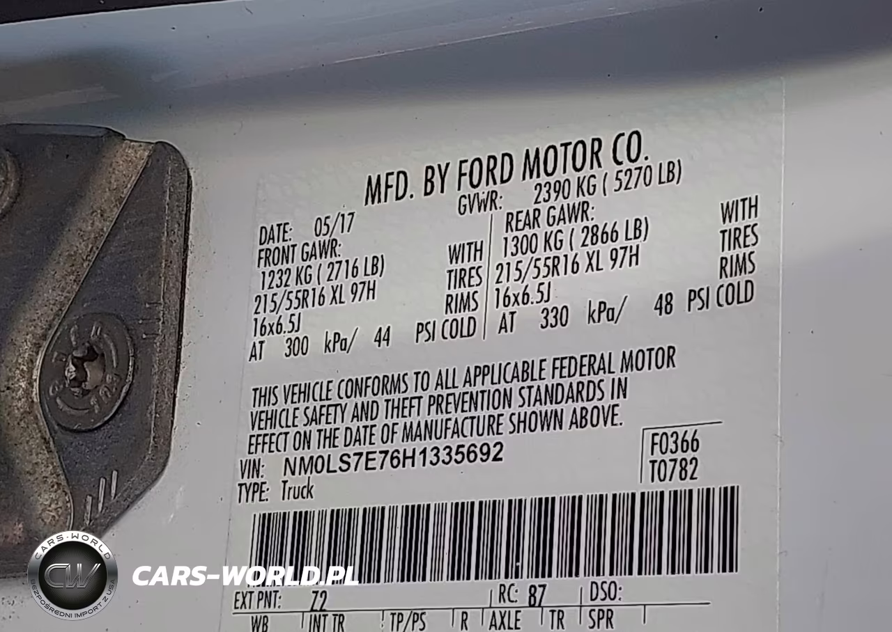 2017 Ford Transit Connect Xl VIN:NM0LS7E76H1335692 - 9