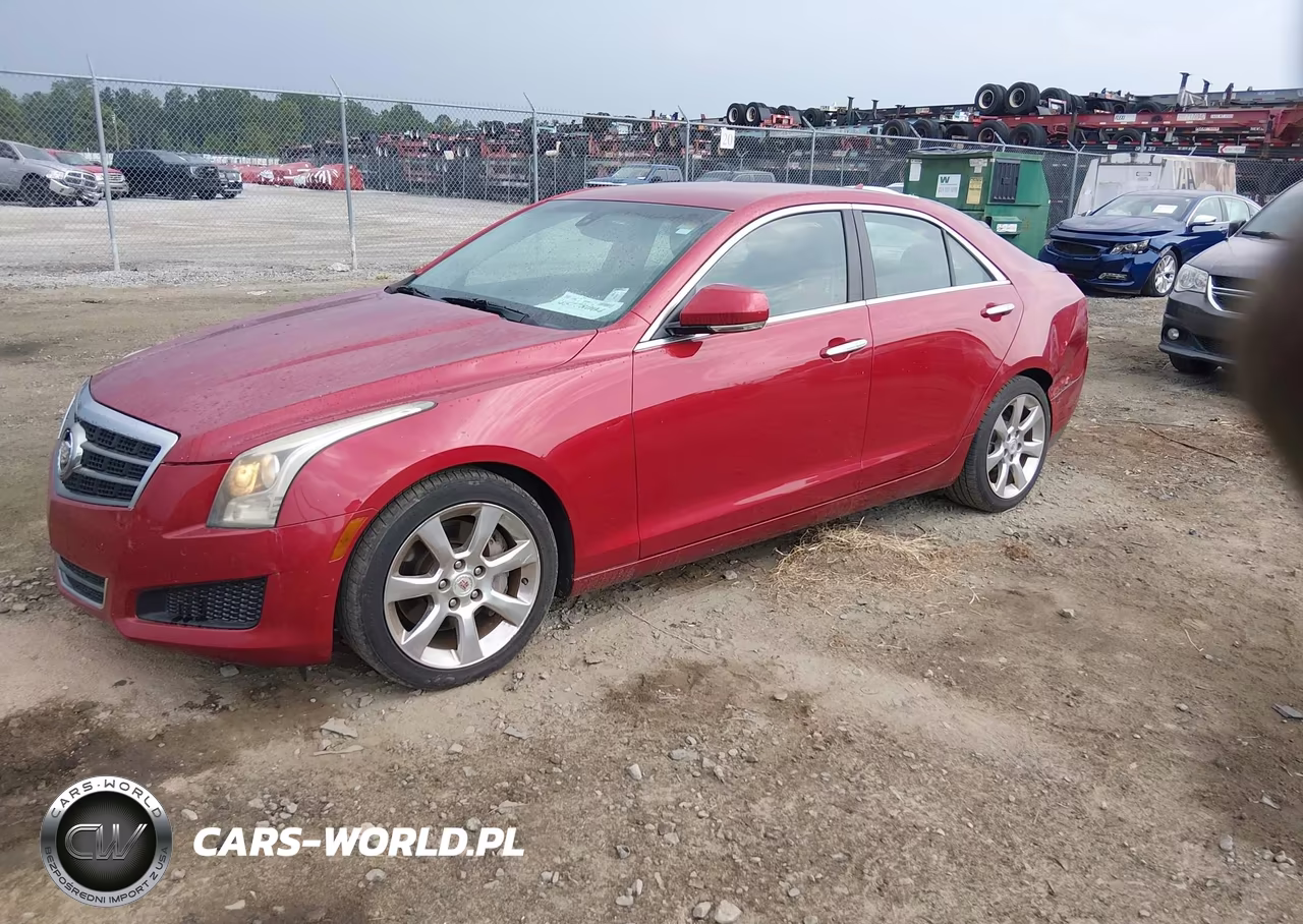 2013 Cadillac Ats Luxury VIN:1G6AB5RA0D0162663 - 2
