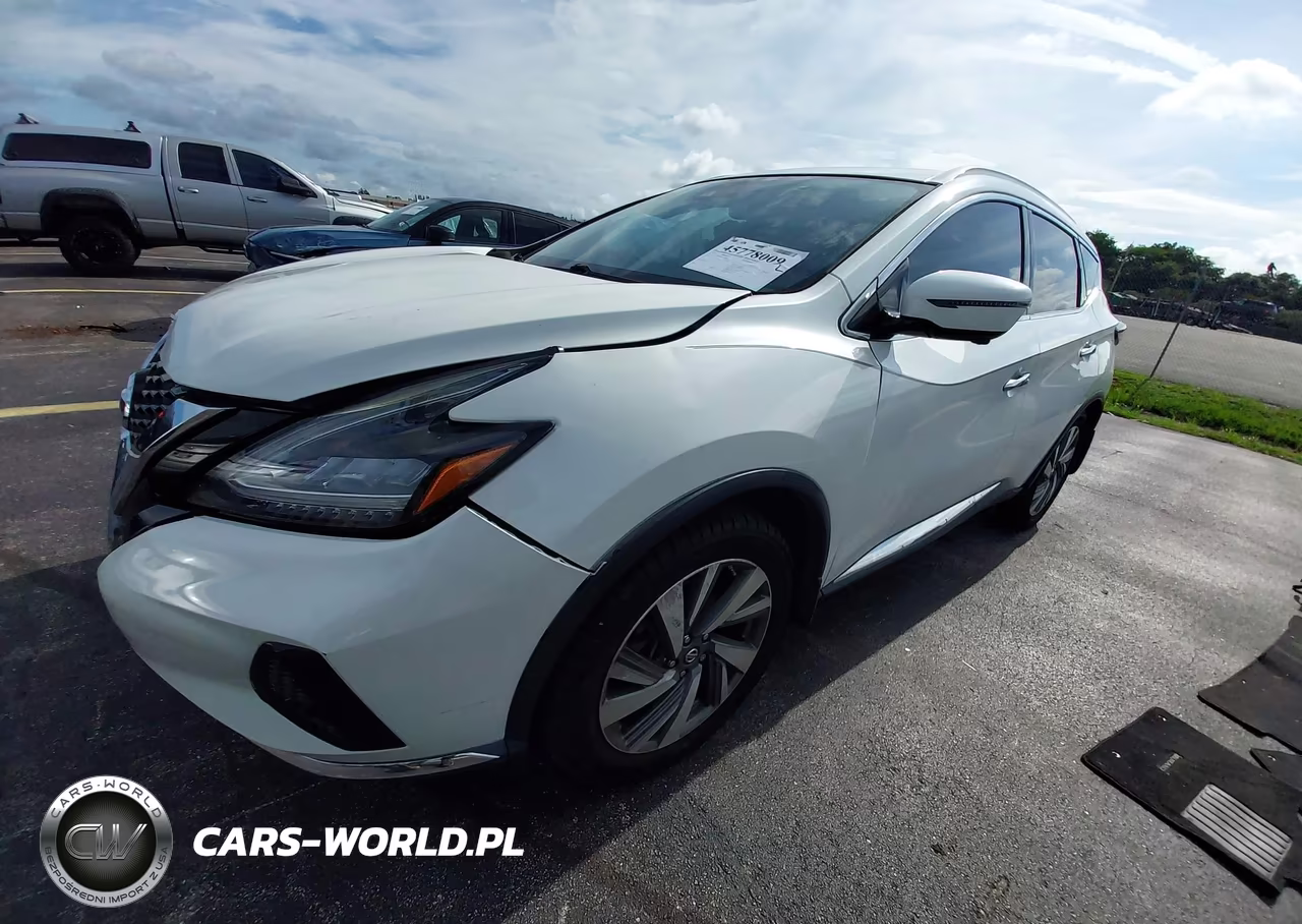 2019 Nissan Murano Sl VIN:5N1AZ2MJXKN105008 - 2