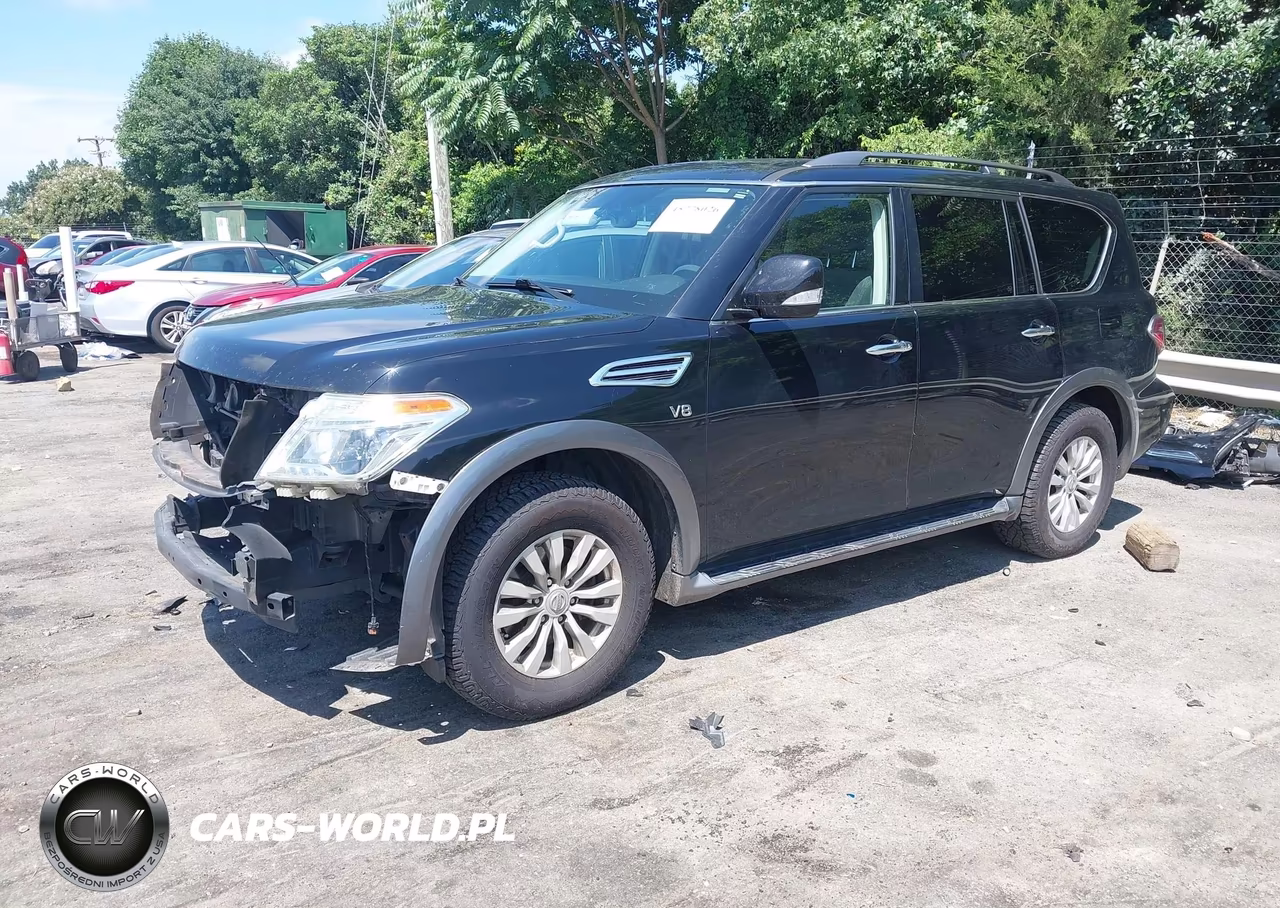 2018 Nissan Armada Sv VIN:JN8AY2ND7J9057883 - 2