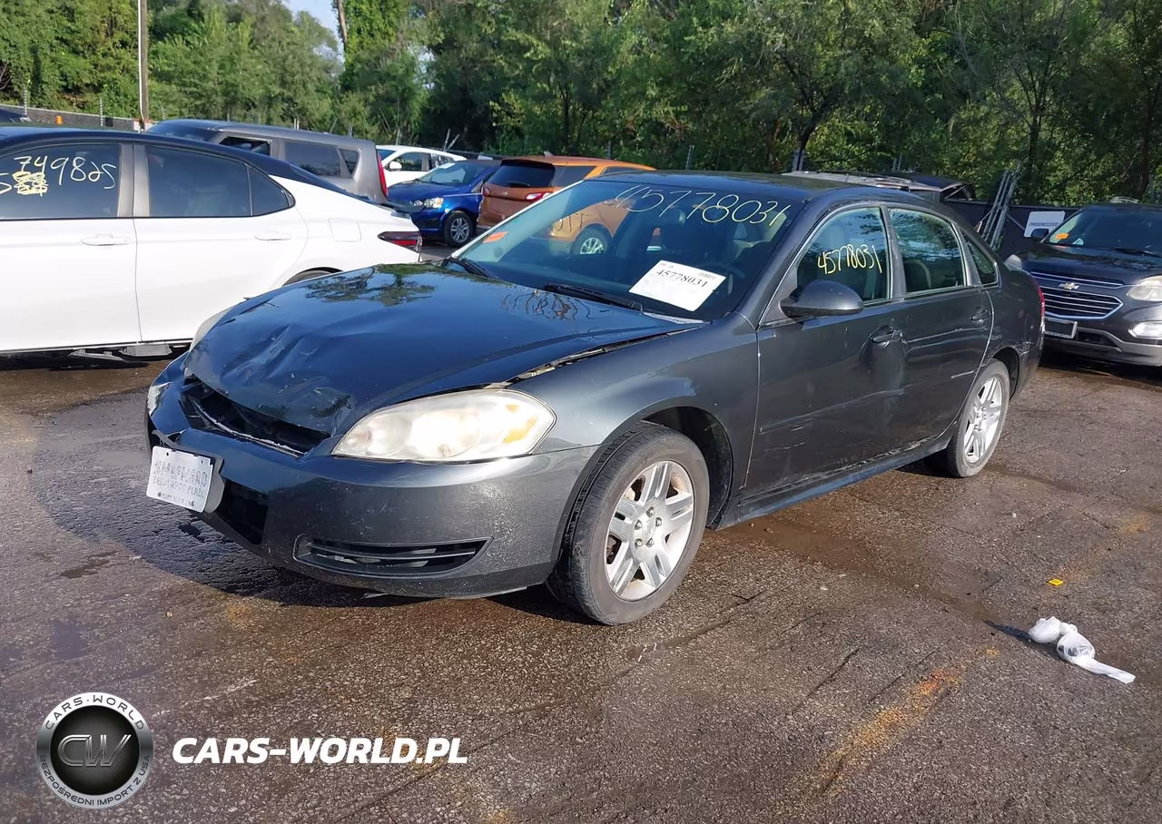 2013 Chevrolet Impala Lt VIN:2G1WG5E35D1130560 - 2