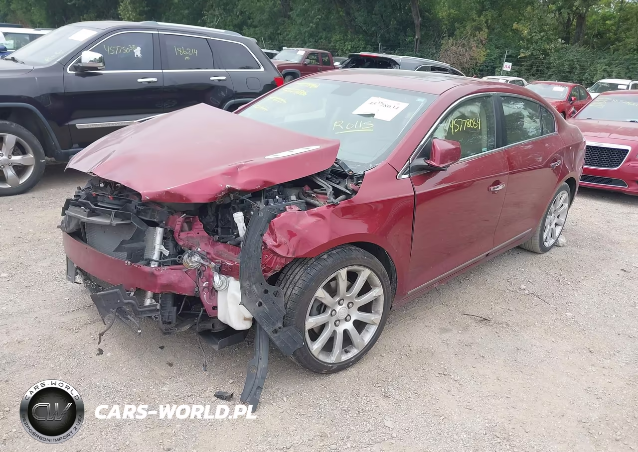 2010 Buick Lacrosse Cxs VIN:1G4GE5EV4AF144470 - 2