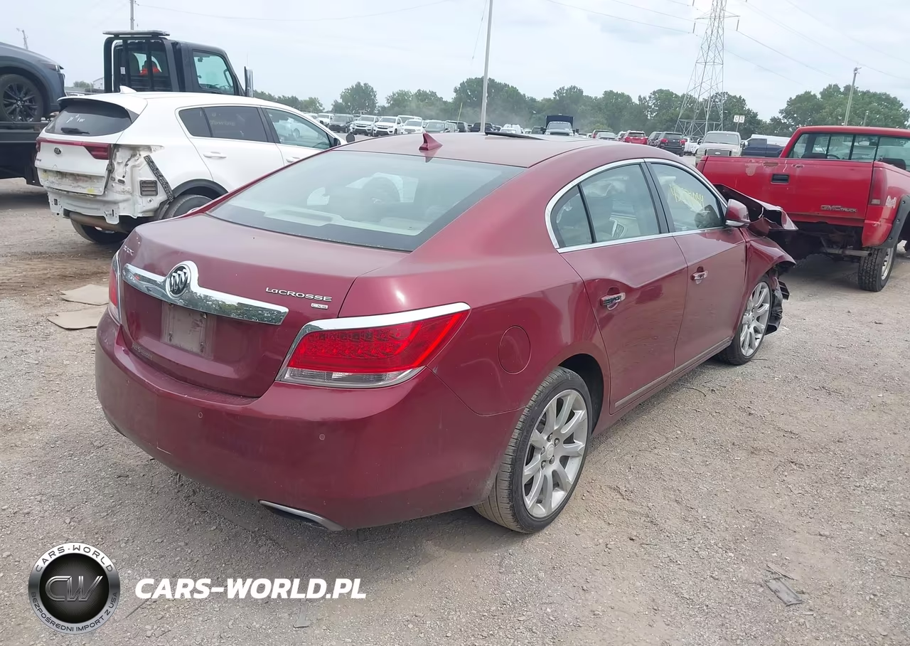 2010 Buick Lacrosse Cxs VIN:1G4GE5EV4AF144470 - 4