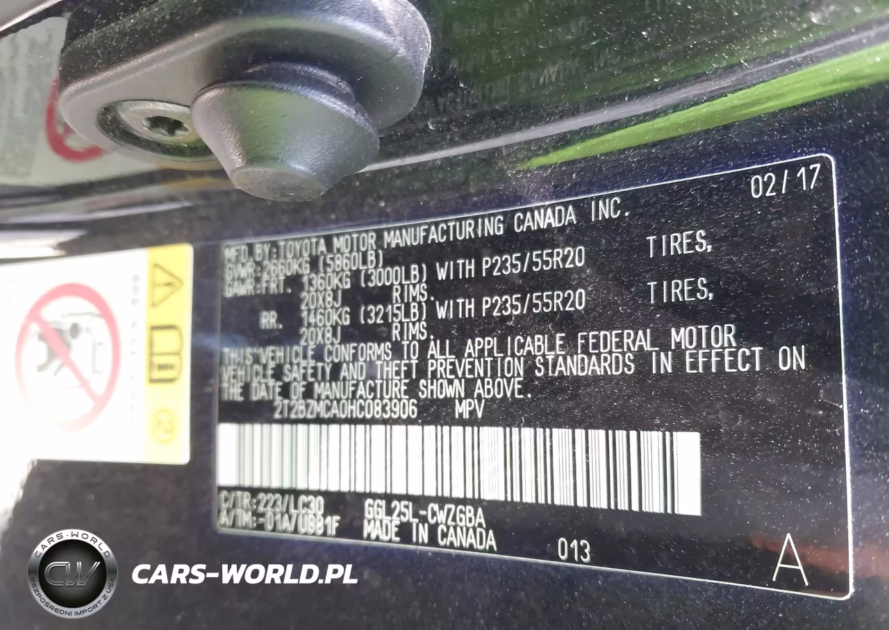 2017 Lexus Rx 350 F Sport VIN:2T2BZMCA0HC083906 - 9