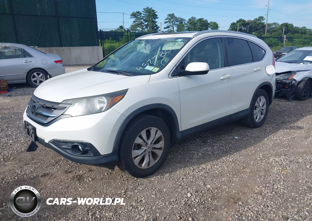 2013 Honda Cr-V Ex-L VIN:5J6RM4H71DL037299 - 2