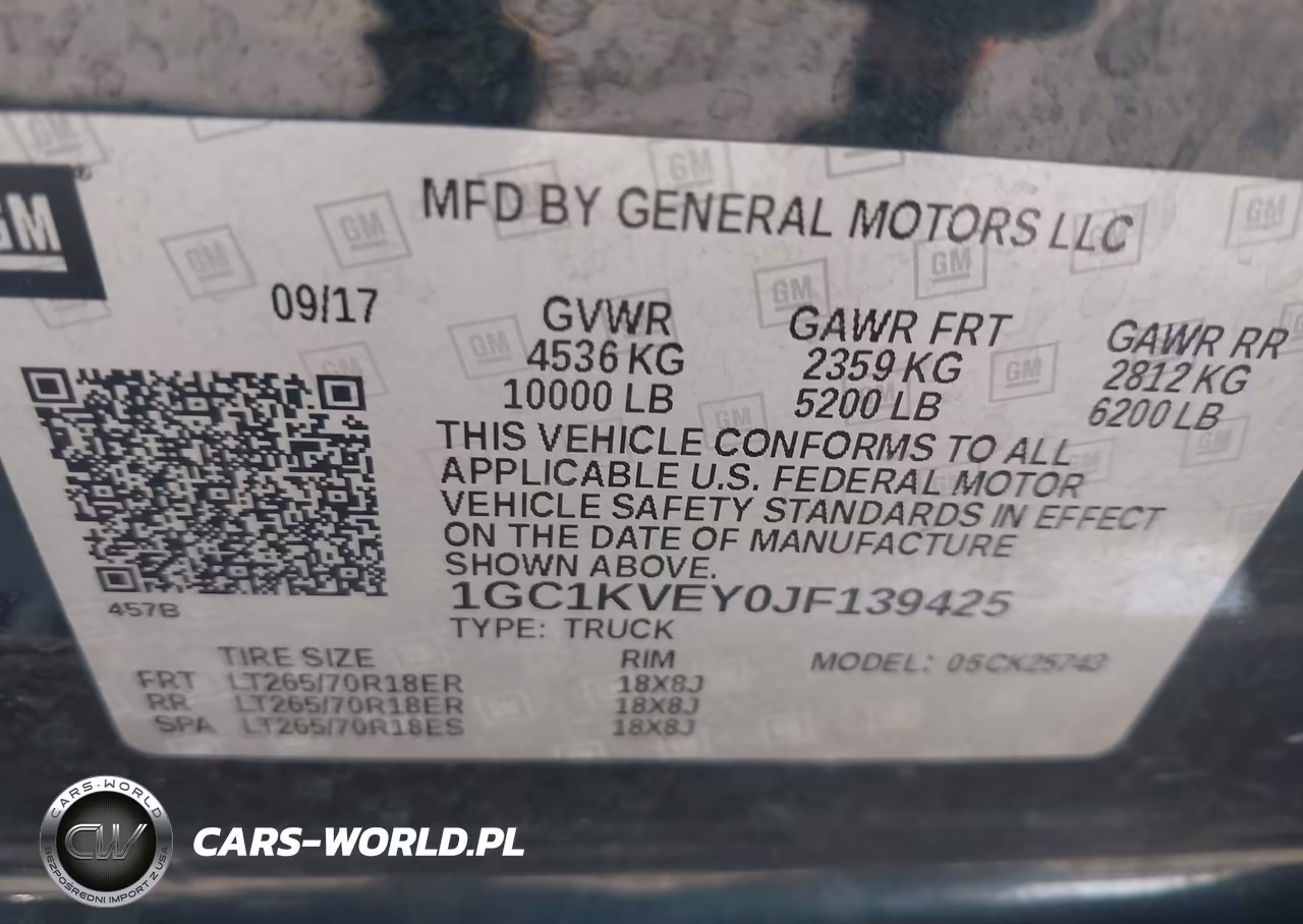2018 Chevrolet Silverado 2500Hd Lt VIN:1GC1KVEY0JF139425 - 8