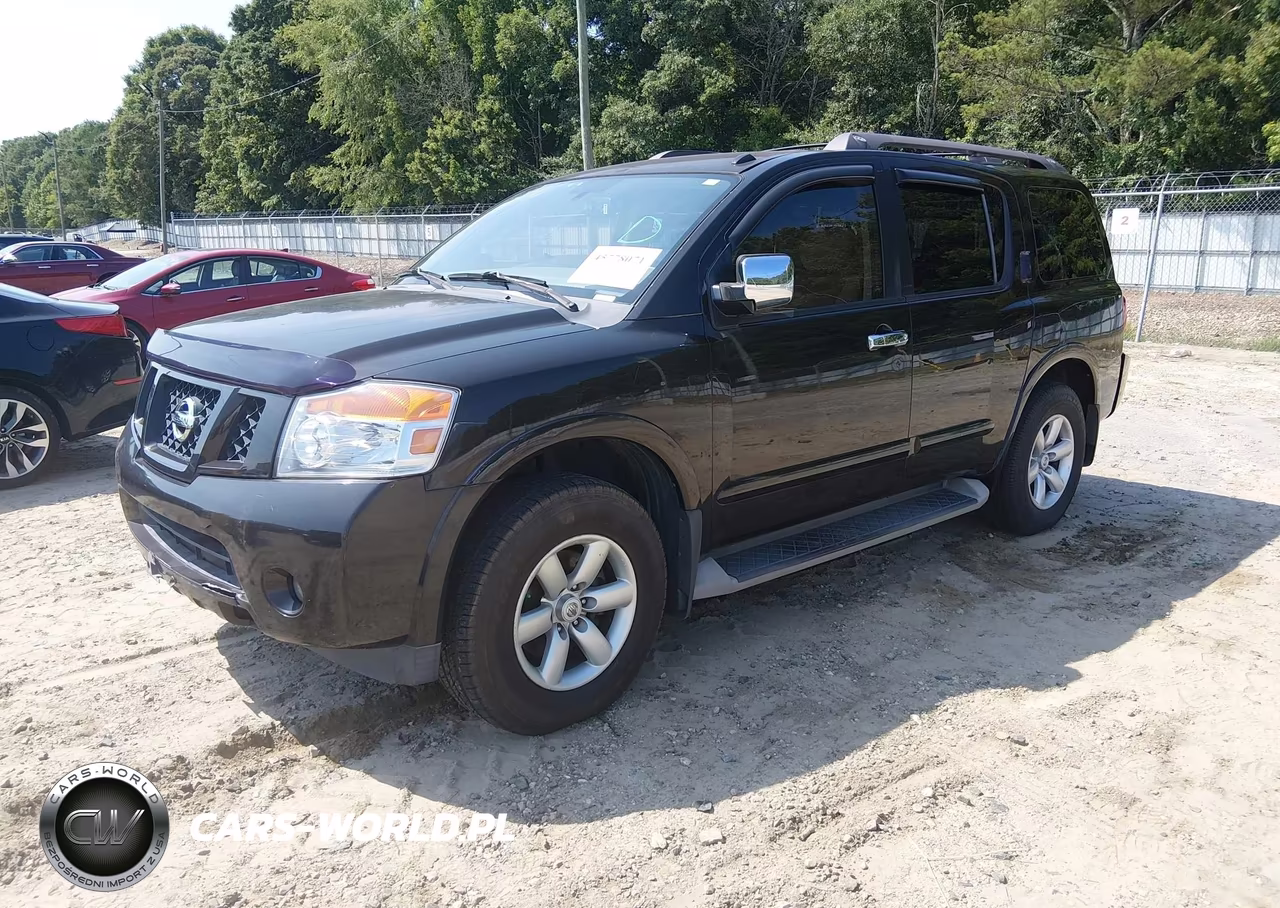 2012 Nissan Armada Sv VIN:5N1BA0NC3CN603973 - 2