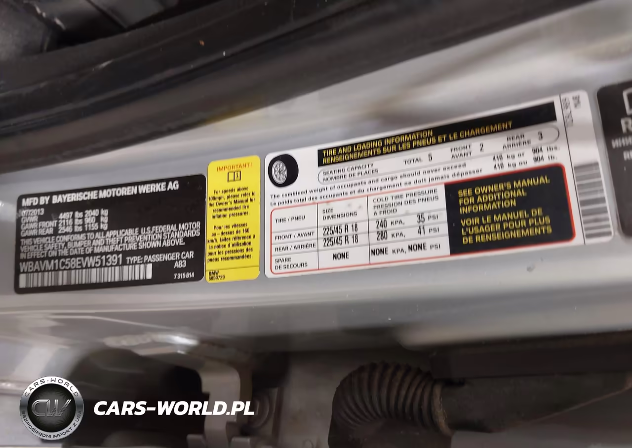 2014 BMW X1 Sdrive28I VIN:WBAVM1C58EVW51391 - 9