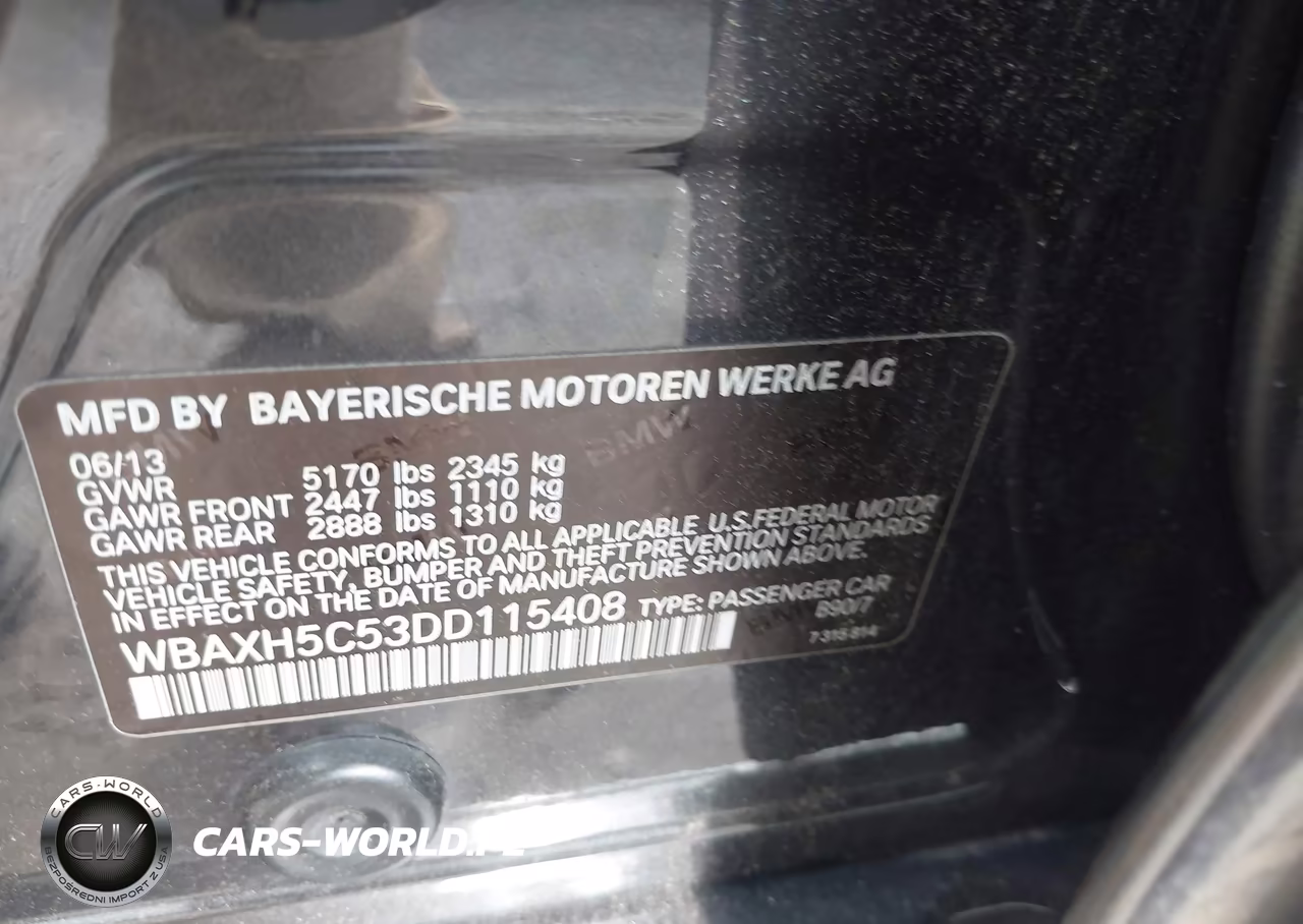 2013 BMW 528I xDrive VIN:WBAXH5C53DD115408 - 9