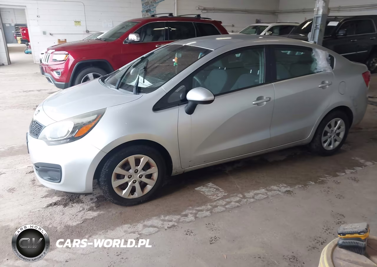 2013 Kia Rio Lx VIN:KNADM4A35D6170389 - 2