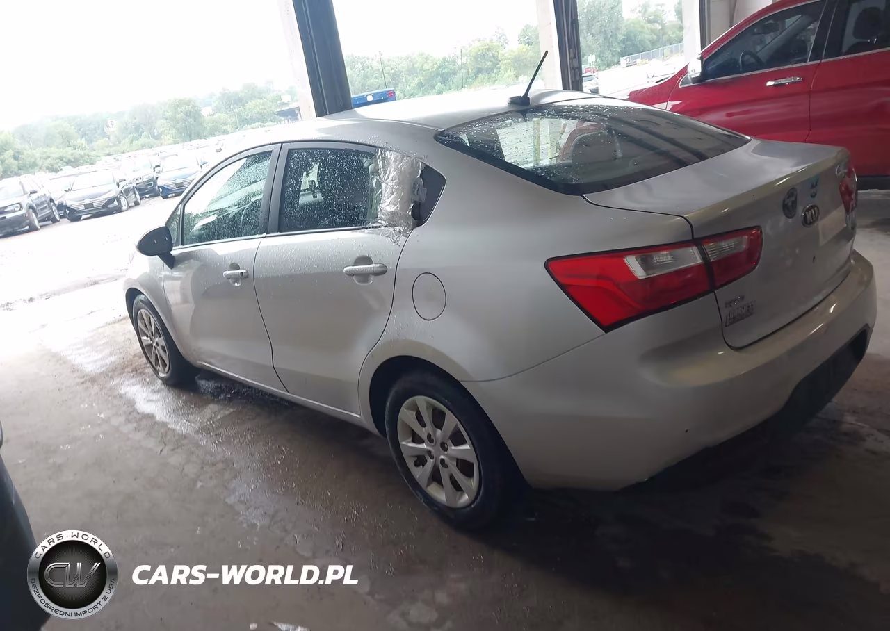 2013 Kia Rio Lx VIN:KNADM4A35D6170389 - 3