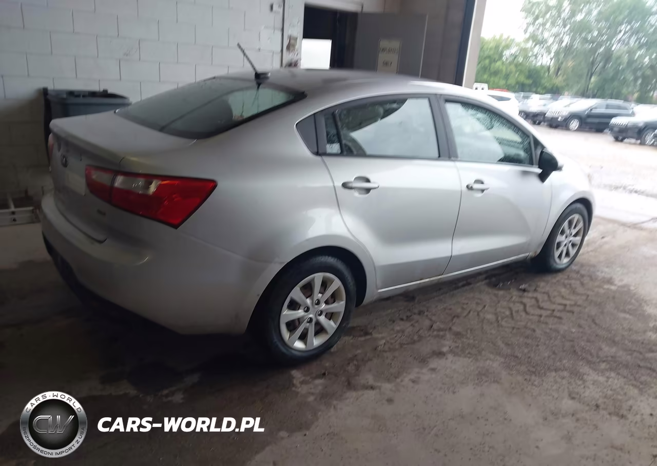 2013 Kia Rio Lx VIN:KNADM4A35D6170389 - 4