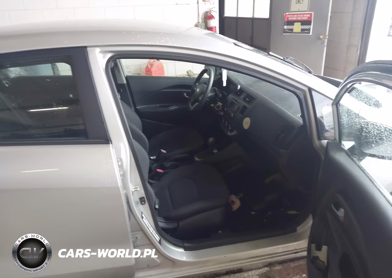 2013 Kia Rio Lx VIN:KNADM4A35D6170389 - 5