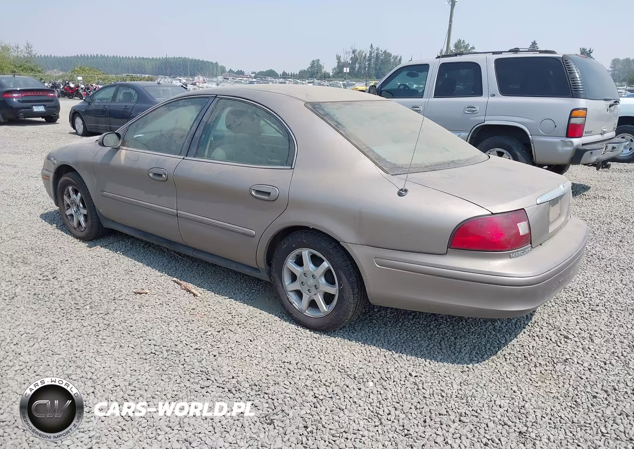 2002 Mercury Sable Gs VIN:1MEFM50U72G639094 - 3