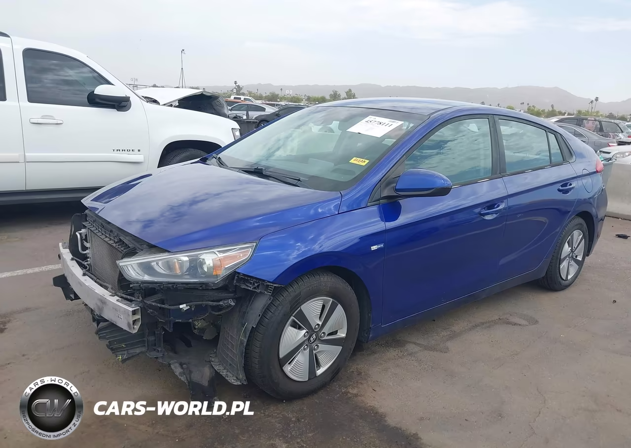2020 Hyundai Ioniq Hybrid Blue VIN:KMHC65LC2LU228900 - 2