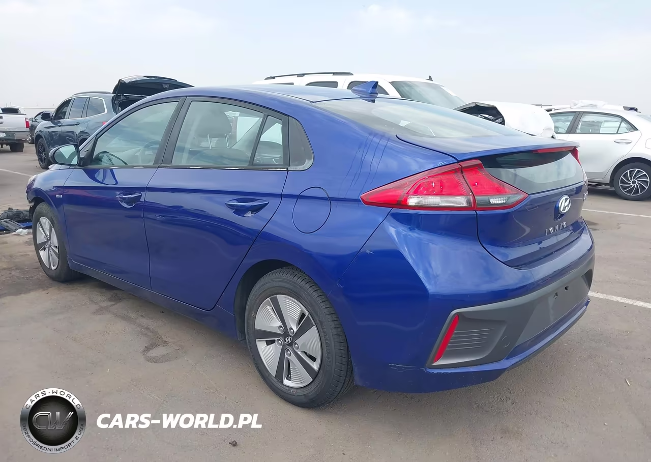 2020 Hyundai Ioniq Hybrid Blue VIN:KMHC65LC2LU228900 - 3