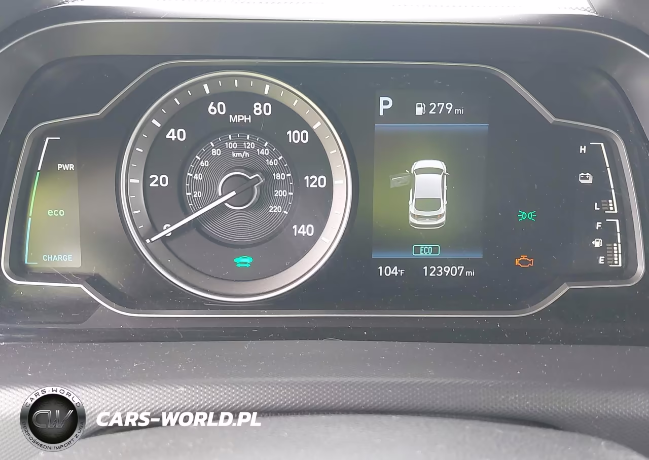 2020 Hyundai Ioniq Hybrid Blue VIN:KMHC65LC2LU228900 - 7