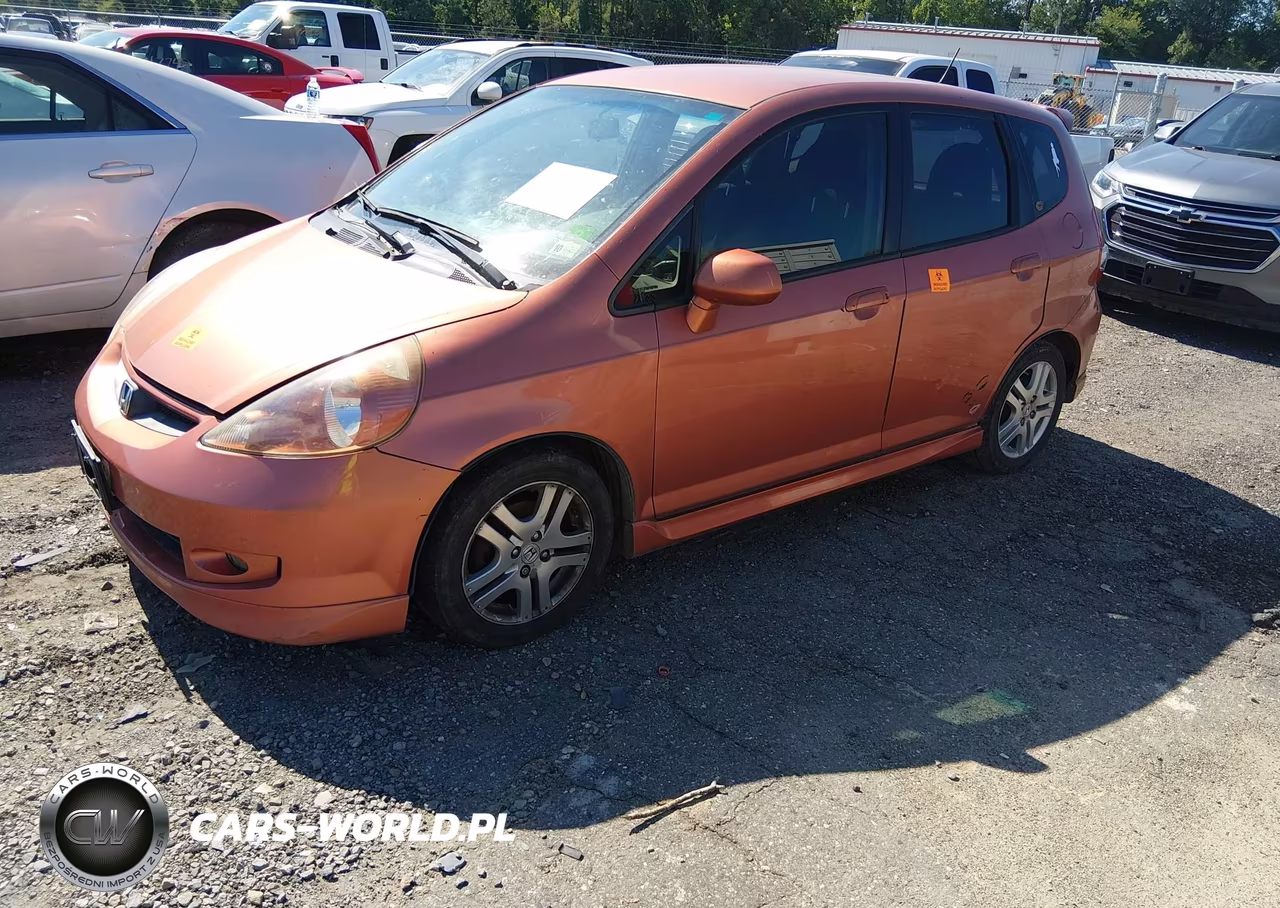 2008 Honda Fit Sport VIN:JHMGD38628S070448 - 2