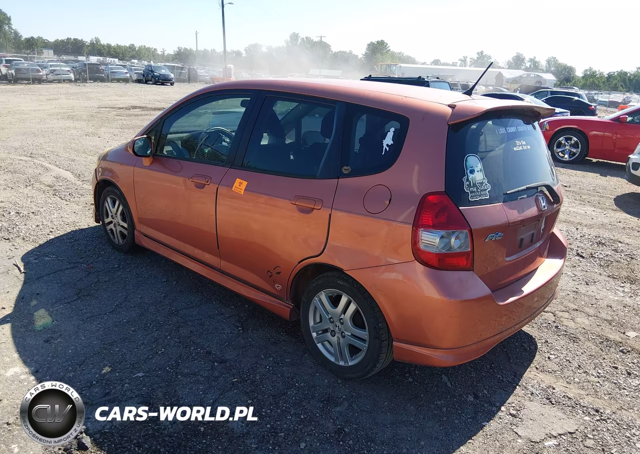 2008 Honda Fit Sport VIN:JHMGD38628S070448 - 3