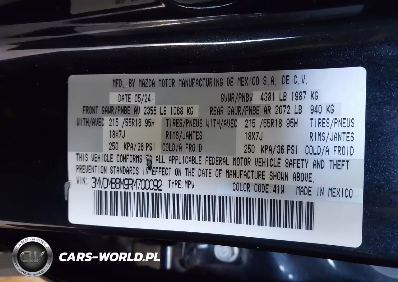2024 Mazda Cx-30 2.5 S Select Sport VIN:3MVDMBBM9RM700092 - 9