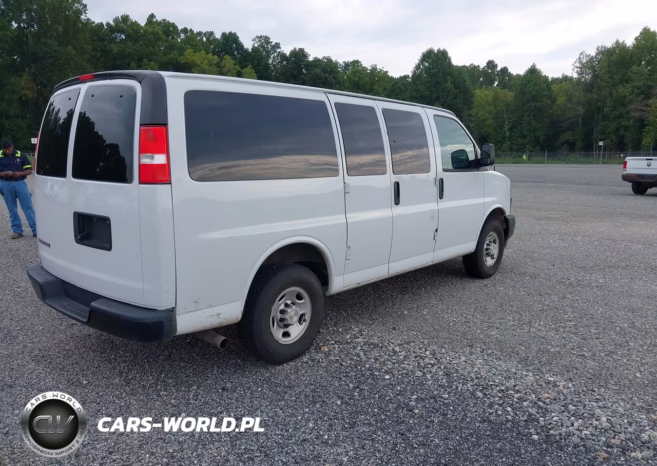2020 Chevrolet Express Passenger Rwd 2500 Regular Wheelbase Ls VIN:1GAWGEFPXL1233611 - 4