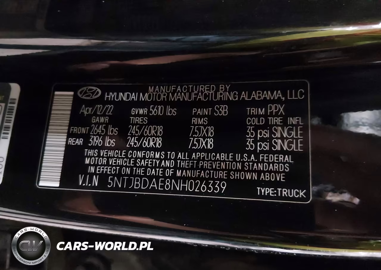 2022 Hyundai Santa Cruz Sel VIN:5NTJBDAE8NH026339 - 9