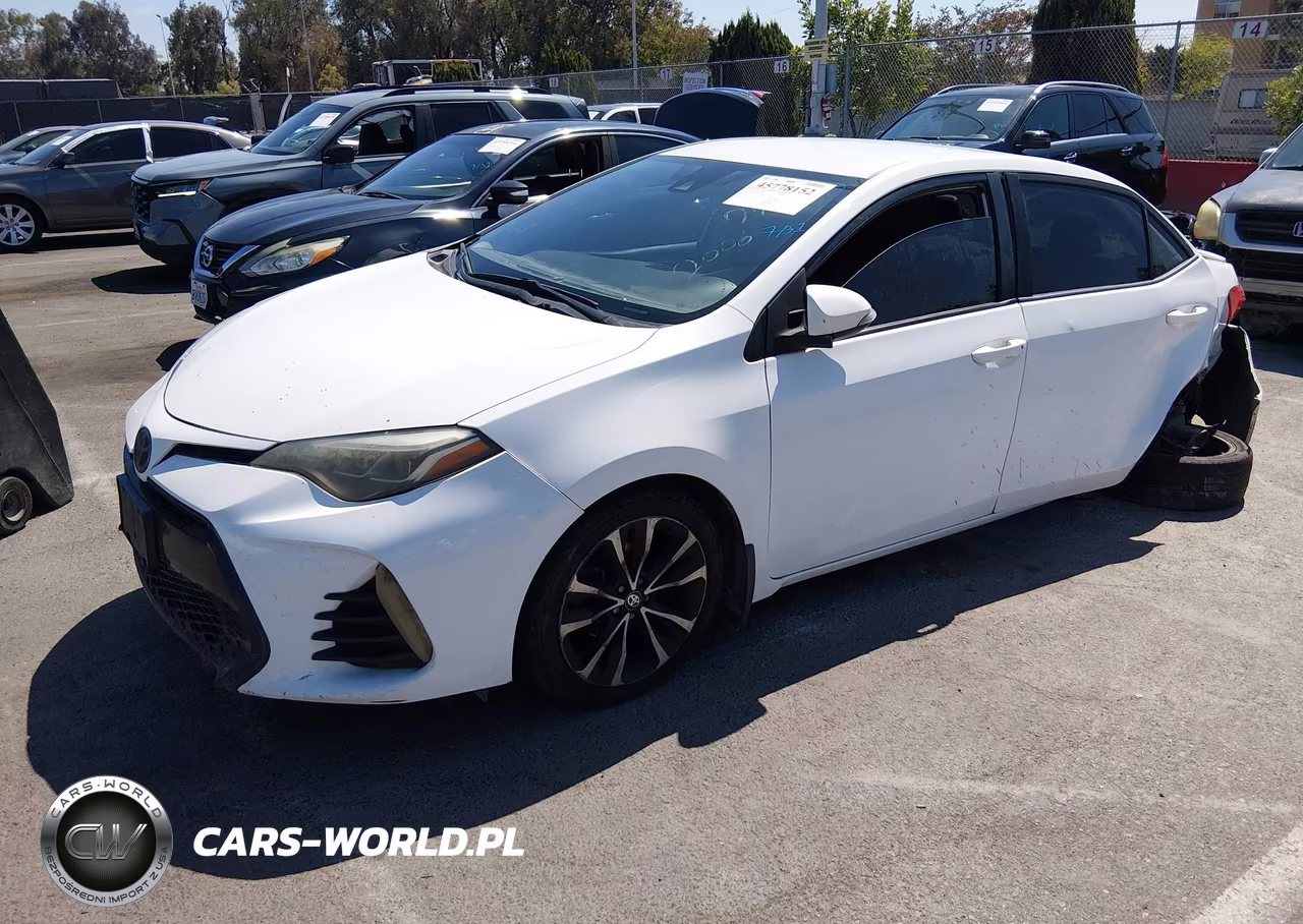 2019 Toyota Corolla Se VIN:2T1BURHE3KC152008 - 2