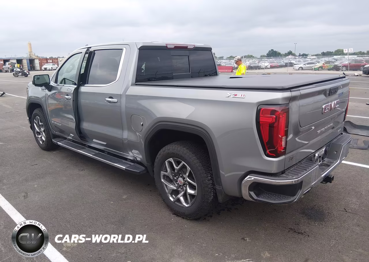 2023 GMC Sierra 1500 4Wd Short Box Slt VIN:3GTUUDED9PG176673 - 3