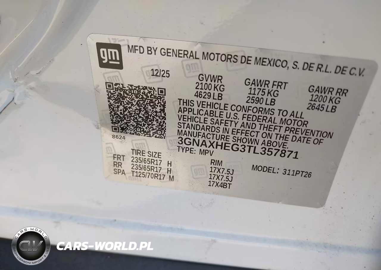 2026 Chevrolet Equinox Fwd Lt VIN:3GNAXHEG3TL357871 - 9