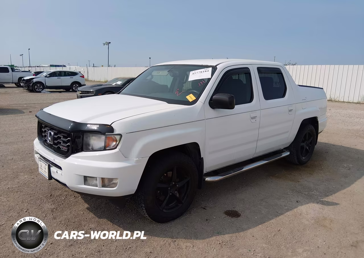 2014 Honda Ridgeline Sport VIN:5FPYK1F70EB003326 - 2