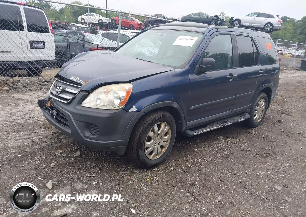 2005 Honda Cr-V Ex VIN:SHSRD78805U300184 - 2