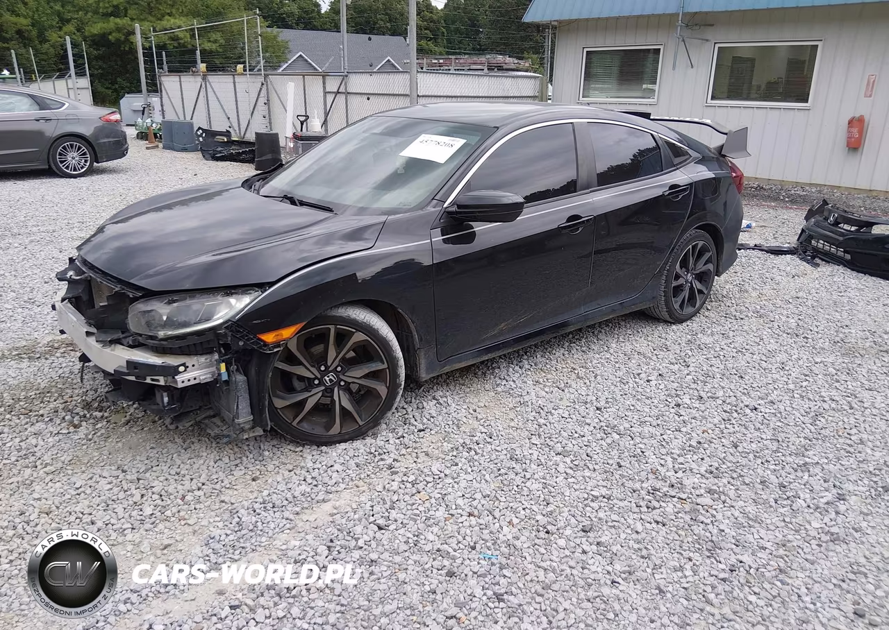 2020 Honda Civic Sport VIN:2HGFC2F83LH598693 - 2